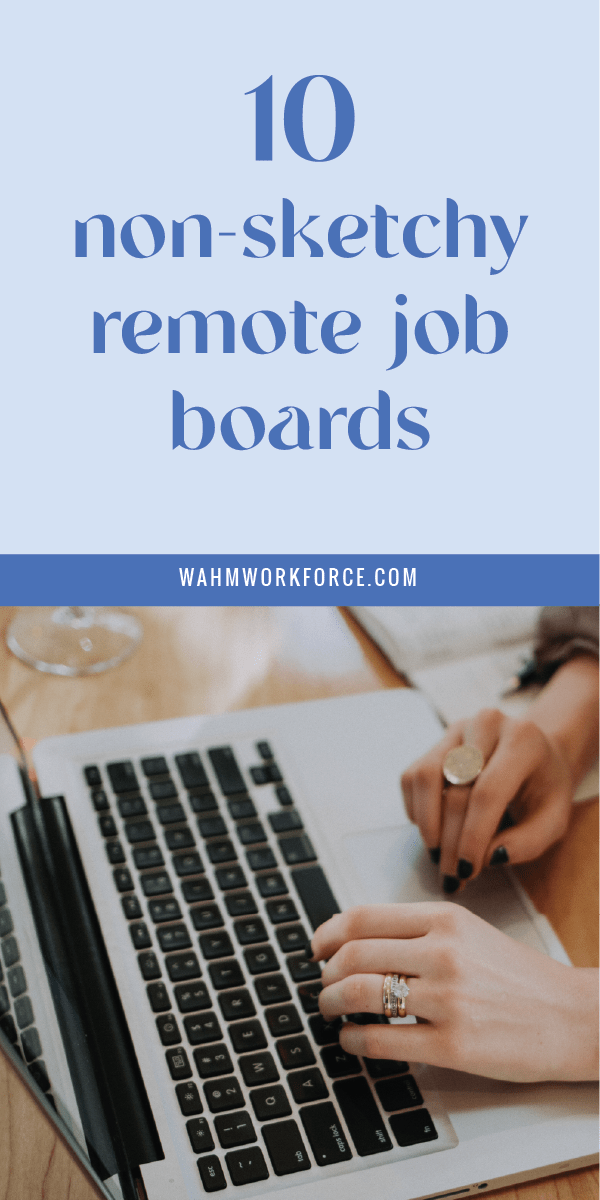 10 non-sketchy remote job boards